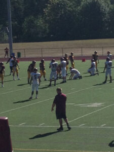 wrhs football scrimmage