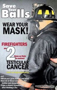 firefighters testicular cancer