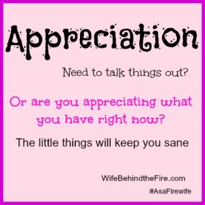 appreciation firewife
