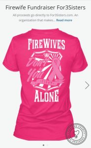 firewife for3sisters fundraiser 2015