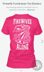 firewife for3sisters fundraiser 2015