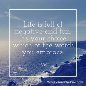 choose negative or fun in life