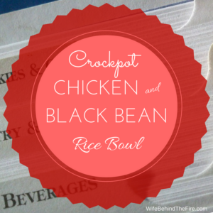 crockpot chicken black bean rice