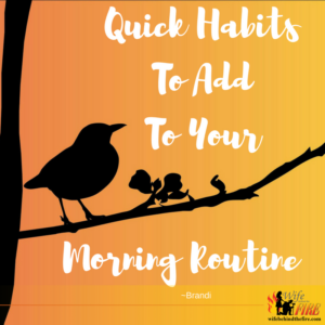 quick habits to add