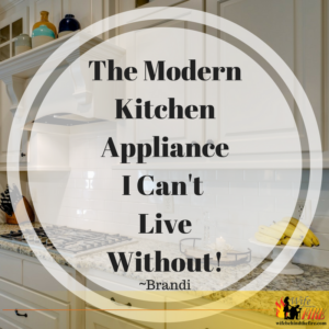 modern kitchen appliance