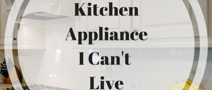 modern kitchen appliance