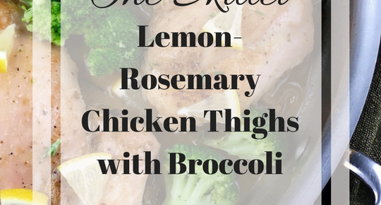 one skillet lemon chicken broccoli recipe