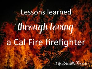 cal fire lessons from firewife