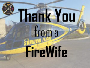 thank you survival flight